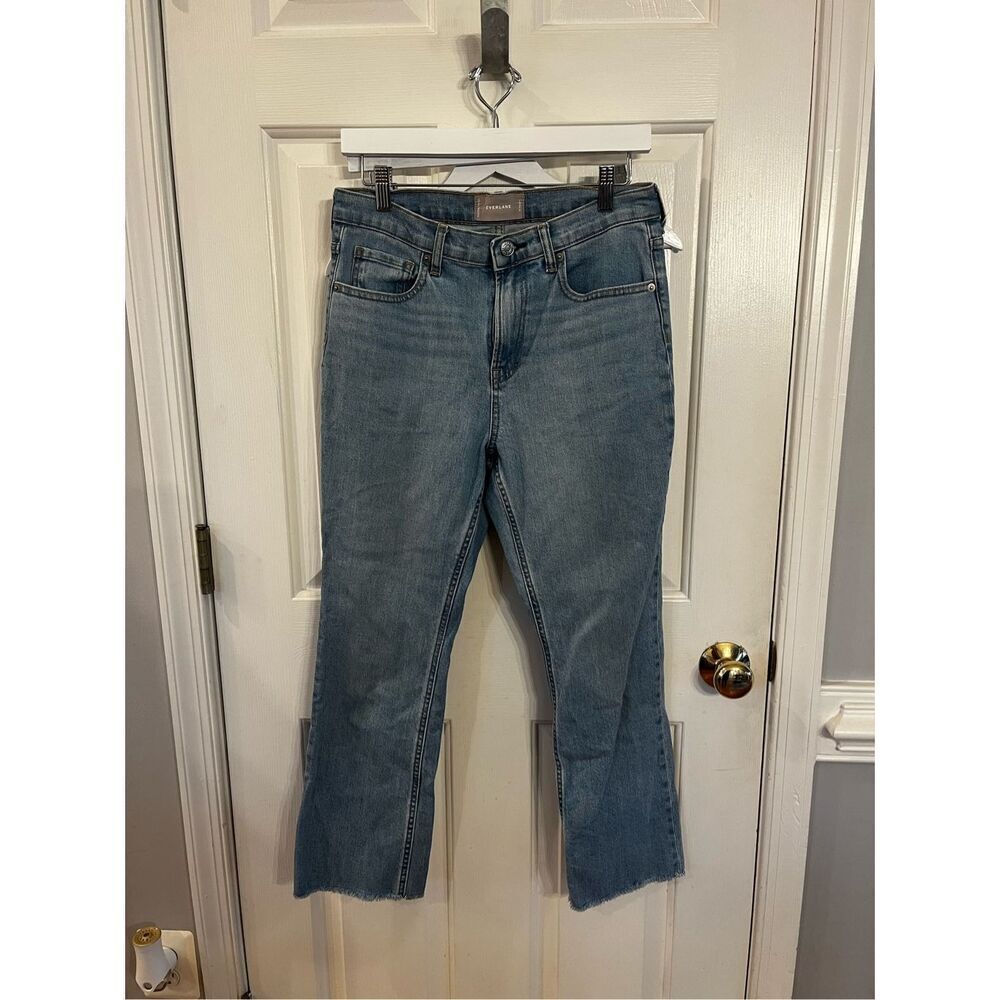 Everlane Straight Leg Raw Hem Jeans sz 29 EUC